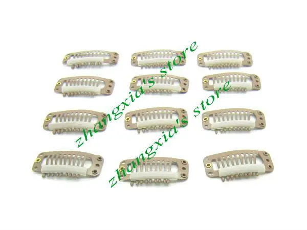 3.2cm Hair Clips for Hair Extensions,Toupees Clips,Wig Clips,Hair Extensions Tools,Light Brown Color,9Teeth,100pcs,Free Shipping
3.2cm Hair Clips for Hair Extensions,Toupees Clips,Wig Clips,Hair Extensions Tools,Light Brown Color,9Teeth,100pcs,Free Shipping