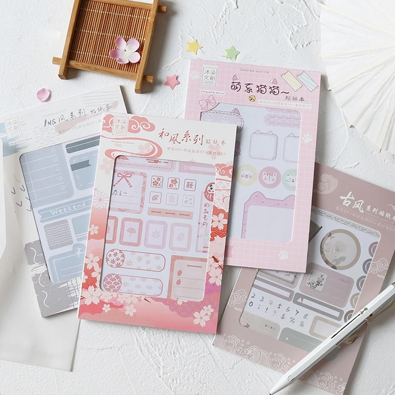 18Sheets/lot Vintage Paper Sticker Kawaii Cat Japanese Stationery Sticker for Diary Diy Scrapbooking Decor Gift
18Sheets/lot Vintage Paper Sticker Kawaii Cat Japanese Stationery Sticker for Diary Diy Scrapbooking Decor Gift