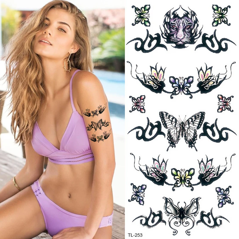 temporary tattoo sticker women flower butterfly tattoo and body art temporary tattoo girls bikini decal waterproof tatoo fake
temporary tattoo sticker women flower butterfly tattoo and body art temporary tattoo girls bikini decal waterproof tatoo fake