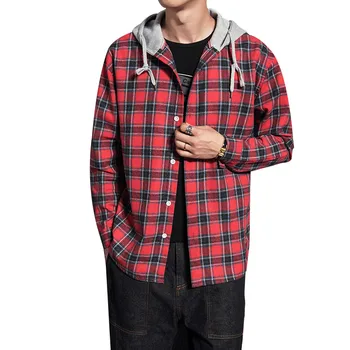 Loldeal Men's Long Sleeve Button Down Chest Pocket Checkered Plaid Flannel Shirt Slim-fit Button Down Cotton Shirts
Loldeal Men's Long Sleeve Button Down Chest Pocket Checkered Plaid Flannel Shirt Slim-fit Button Down Cotton Shirts