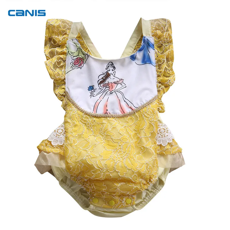 2017 Newborn Baby Girls Beauty and the Beast Bodysuit Jumpsuit Yellow Outfts Clothes 0-24M Jumpsuit Outfts Sunsuit
2017 Newborn Baby Girls Beauty and the Beast Bodysuit Jumpsuit Yellow Outfts Clothes 0-24M Jumpsuit Outfts Sunsuit