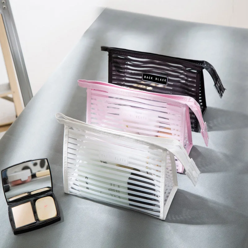 Travel Toiletry bag Clear Transparent Cosmetic Bag Beautician Small Large PVC Necessary Makeup Bag Case Bath Wash Organizer 20
Travel Toiletry bag Clear Transparent Cosmetic Bag Beautician Small Large PVC Necessary Makeup Bag Case Bath Wash Organizer 20