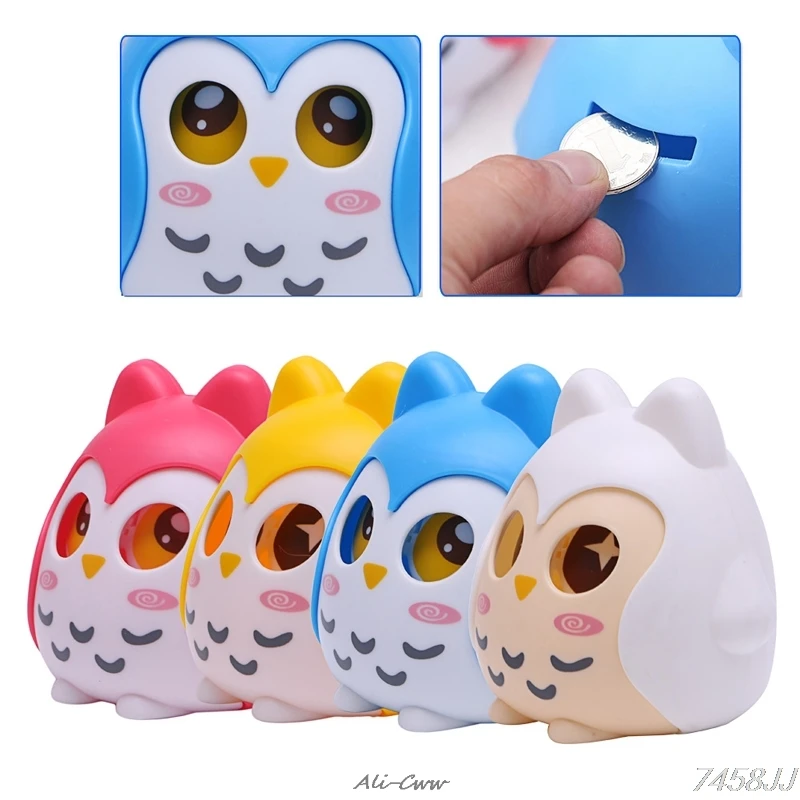 Cute Owl Shape Piggy Bank Coin Money Box Saving Pot Decoration Kids Gifts Nice DropShip
Cute Owl Shape Piggy Bank Coin Money Box Saving Pot Decoration Kids Gifts Nice DropShip