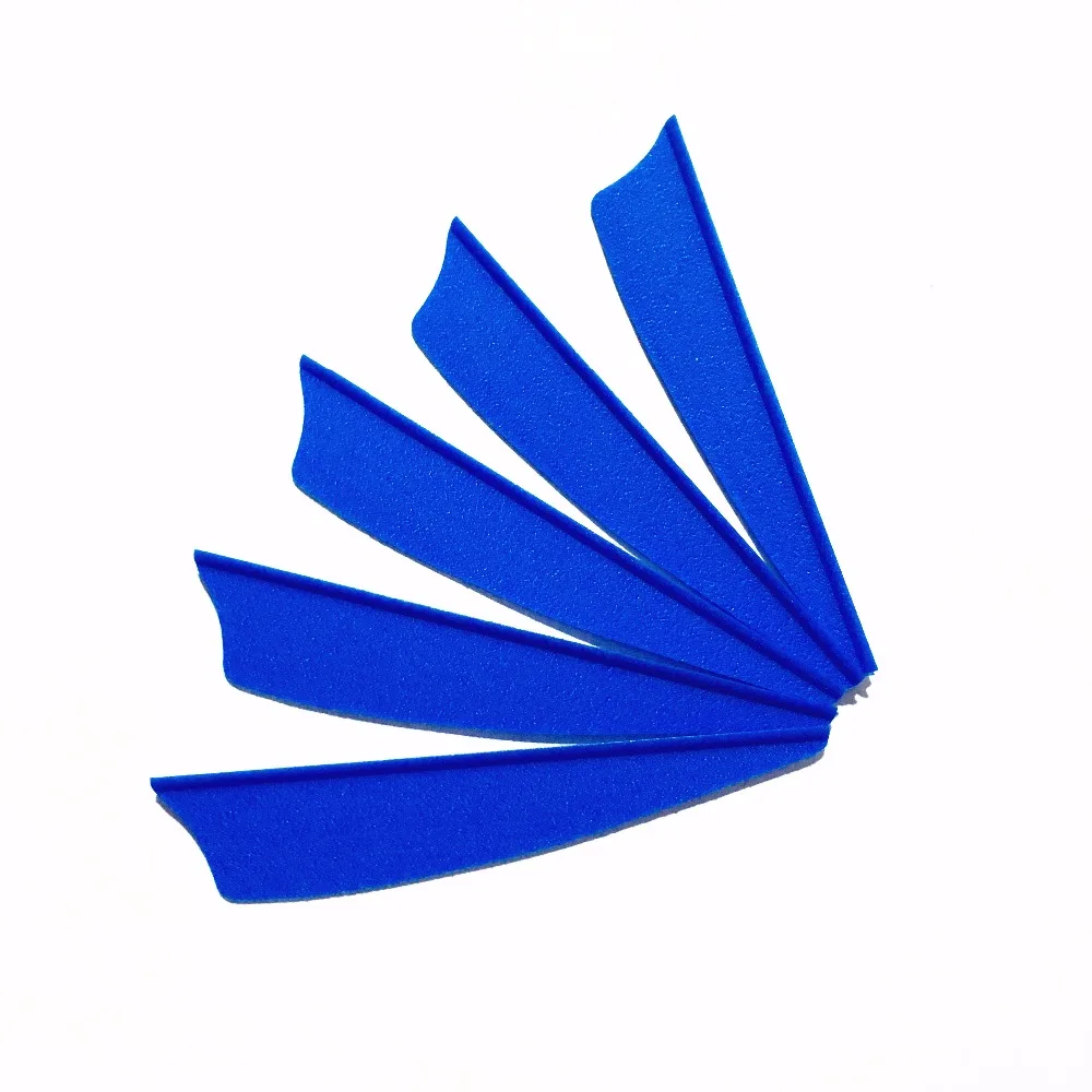 100PCS 2.5" 5 color Shield Shape TPU Fletching Vanes Archery Arrow Feather for fiberglass & carbon arrow
100PCS 2.5" 5 color Shield Shape TPU Fletching Vanes Archery Arrow Feather for fiberglass & carbon arrow