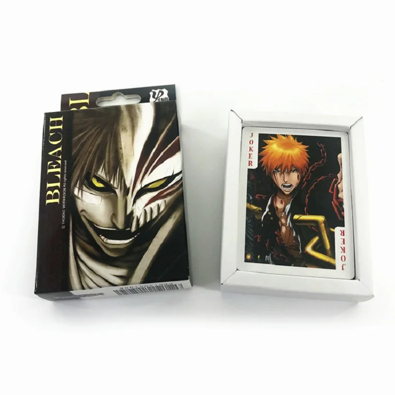 54 Sheets/Set Anime BLEACH Poker Cards Cartoon Game Collection Card Postcard Anime Around
54 Sheets/Set Anime BLEACH Poker Cards Cartoon Game Collection Card Postcard Anime Around