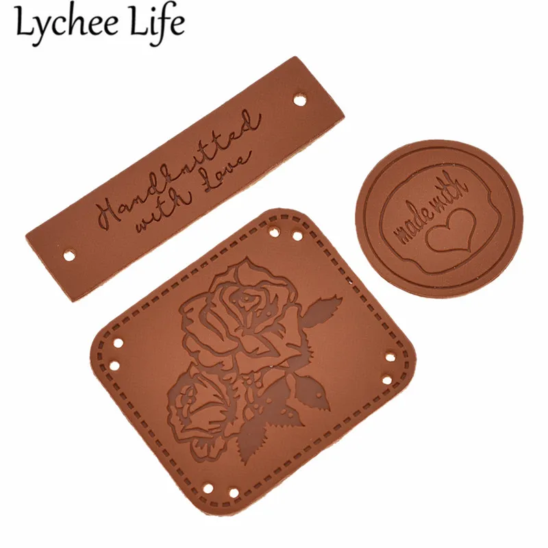Lychee Life 50pcs Handmade Leather Labels Letter Rose Print Label DIY Apparel Sewing Cloth Fabric Washable Supplies Accessories
Lychee Life 50pcs Handmade Leather Labels Letter Rose Print Label DIY Apparel Sewing Cloth Fabric Washable Supplies Accessories