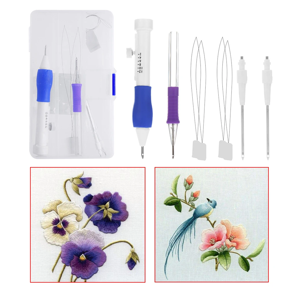 9Pcs/Box ABS Plastic DIY Crafts Magic Embroidery Stitching Pen Set DIY 1.3mm 1.6mm 2.2mm Knitting Sewing Punch Needle
9Pcs/Box ABS Plastic DIY Crafts Magic Embroidery Stitching Pen Set DIY 1.3mm 1.6mm 2.2mm Knitting Sewing Punch Needle