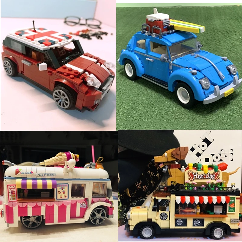 City Car Building Blocks LOZ Bricks Pink Ice Cream Cake Van Police Vehicle Racing Car Model Creator Expert Toys Kids Gift
City Car Building Blocks LOZ Bricks Pink Ice Cream Cake Van Police Vehicle Racing Car Model Creator Expert Toys Kids Gift