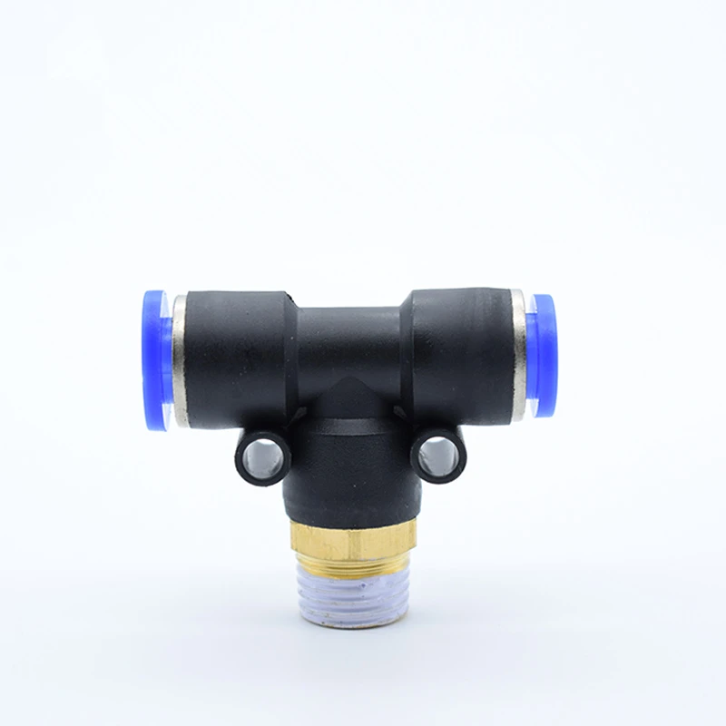 lot Pneumatic fittings PB4-01 PB4/6/8/10/12 Black quick insertion type T three way straight thread
lot Pneumatic fittings PB4-01 PB4/6/8/10/12 Black quick insertion type T three way straight thread