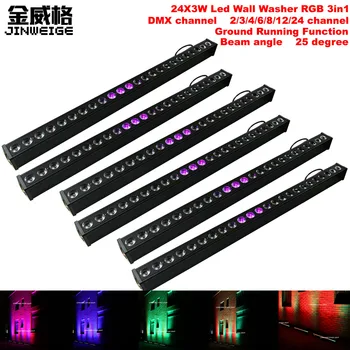 Free Shipping 6pcs/lot Led Wall Washer Light 24X3W RGB 3in1 Led Floodlight 25 Degree Ground Running Effect Indoor Use
Free Shipping 6pcs/lot Led Wall Washer Light 24X3W RGB 3in1 Led Floodlight 25 Degree Ground Running Effect Indoor Use