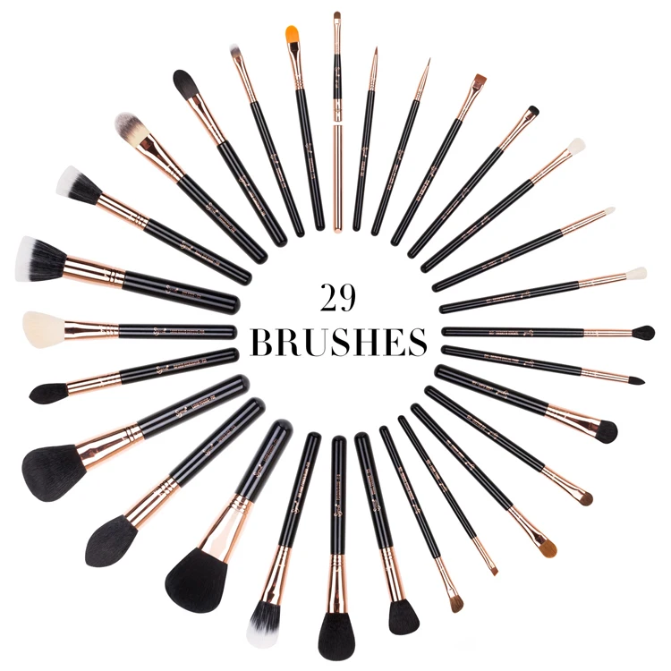 Sg Professional 29Pcs Makeup Brushes Set High-end Rose Gold Complete Cosmetic Brush Kit with PU Leather Bag
Sg Professional 29Pcs Makeup Brushes Set High-end Rose Gold Complete Cosmetic Brush Kit with PU Leather Bag