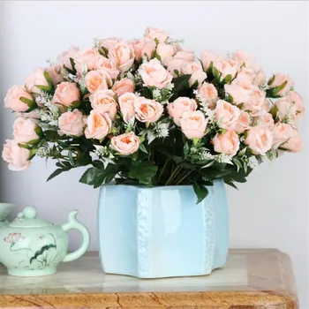 Fake Curling Rose Bunch (5 stems/piece) Simulation Roses for Wedding Home Showcase Decorative Artificial
Fake Curling Rose Bunch (5 stems/piece) Simulation Roses for Wedding Home Showcase Decorative Artificial