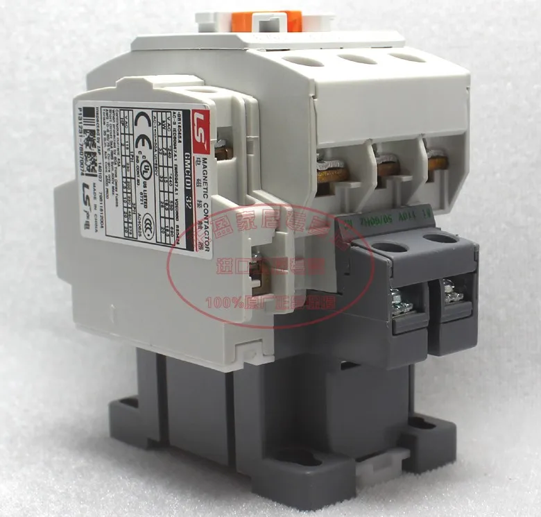 

Original authentic South Korea LG LS power generation (Wuxi) MEC AC contactor GMC-32 AC110V 32A