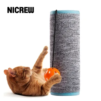 NICREW Cat Scratch Board Toy Sisal Cat Scratching For Cats Protecting Furniture Grind Claws Cat Scratcher Toy Mat With Bell
NICREW Cat Scratch Board Toy Sisal Cat Scratching For Cats Protecting Furniture Grind Claws Cat Scratcher Toy Mat With Bell