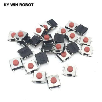 100PCS/LOT 6*6*3.1mm SMD Switch 5 Pin Touch Micro Switch Push Button Switches 6x6x3.1 mm SMD Tact Switch
100PCS/LOT 6*6*3.1mm SMD Switch 5 Pin Touch Micro Switch Push Button Switches 6x6x3.1 mm SMD Tact Switch