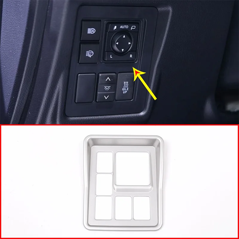 For Toyota Land Cruiser Prado FJ150 150 2010-2017 ABS Side Rearview Mirror Adjustment Frame Cover Trim Car Accessories
For Toyota Land Cruiser Prado FJ150 150 2010-2017 ABS Side Rearview Mirror Adjustment Frame Cover Trim Car Accessories