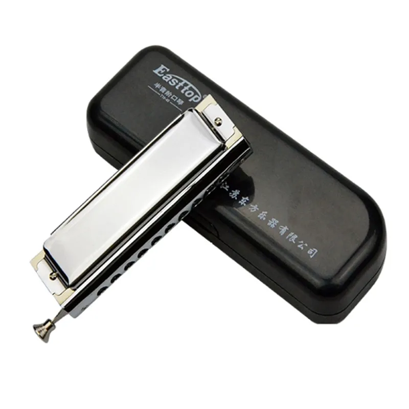 Hot Sale 10 Holes 40 Tones Advanced Chromatic Harmonica With Case Box /Wipe Cloth For Musical Instruments Lover Present Gift
Hot Sale 10 Holes 40 Tones Advanced Chromatic Harmonica With Case Box /Wipe Cloth For Musical Instruments Lover Present Gift