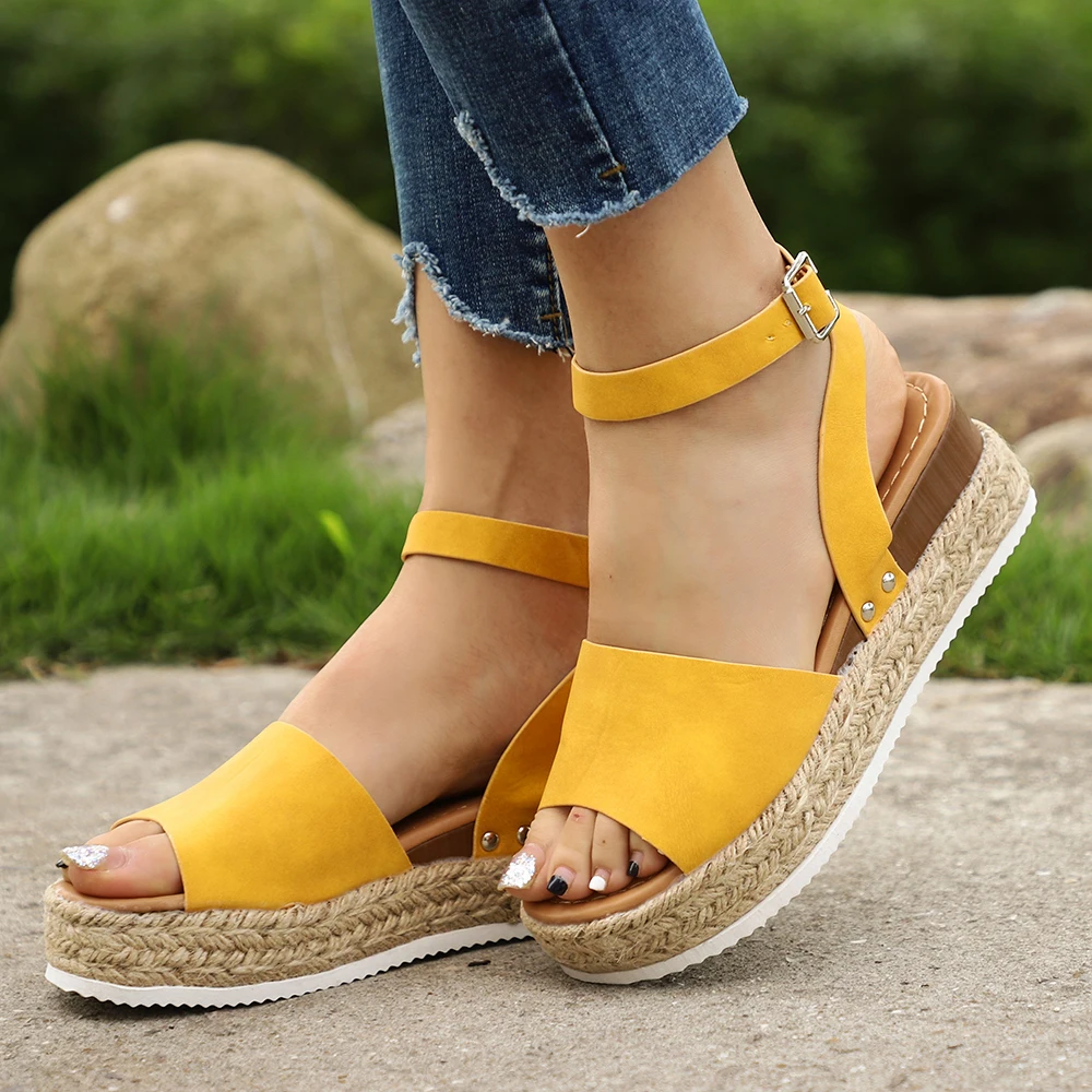 SHUJIN 2019 Wedges Shoes For Women Sandals Plus Size High Heels Summer Shoes Flip Flop Chaussures Femme Platform Sandals
SHUJIN 2019 Wedges Shoes For Women Sandals Plus Size High Heels Summer Shoes Flip Flop Chaussures Femme Platform Sandals