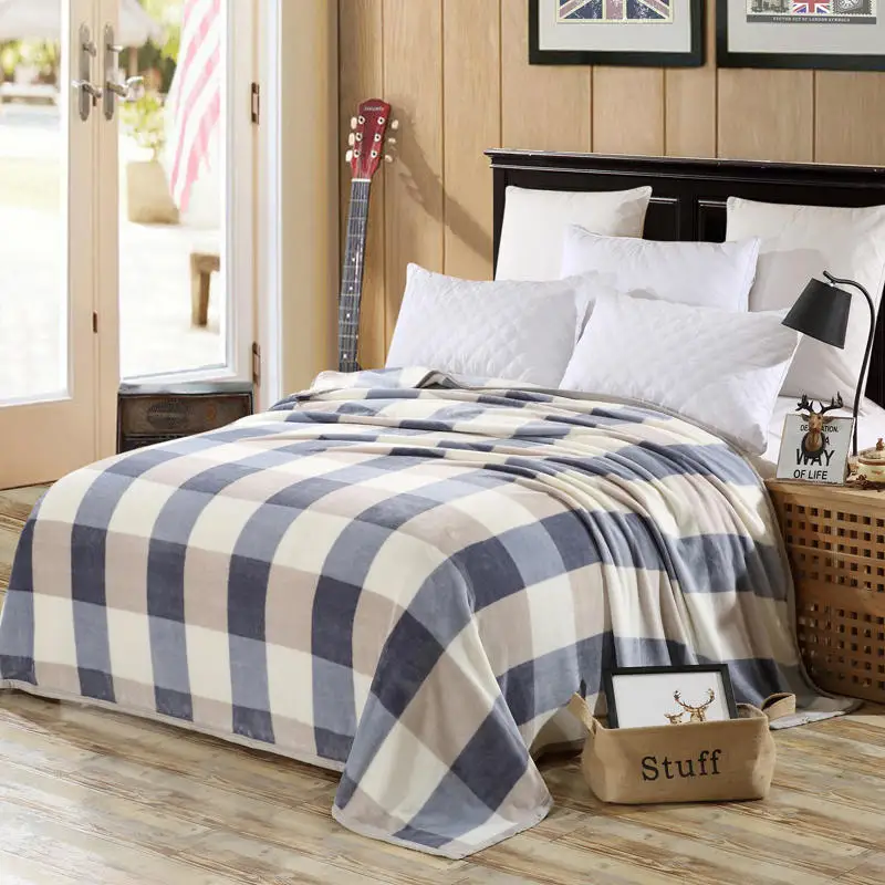 High Density Super Soft Flannel Blanket To on For The Sofa/Bed/Car Portable Plaids Home Textile Bedspread Blanket Free Shipping
High Density Super Soft Flannel Blanket To on For The Sofa/Bed/Car Portable Plaids Home Textile Bedspread Blanket Free Shipping