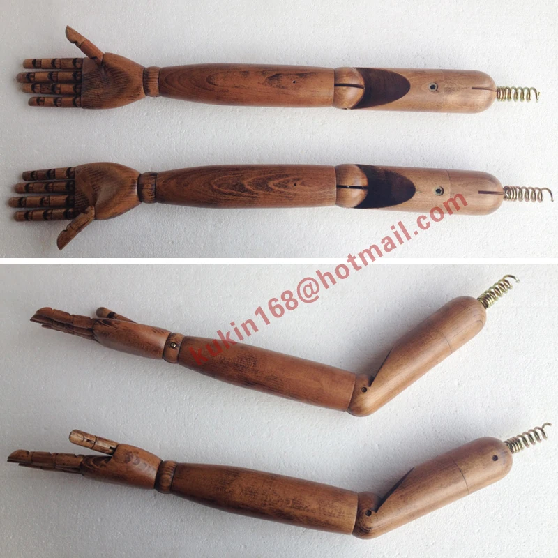 Vintage style of mannequin display arm, Wooden mannequin arm with articulated fingers
Vintage style of mannequin display arm, Wooden mannequin arm with articulated fingers