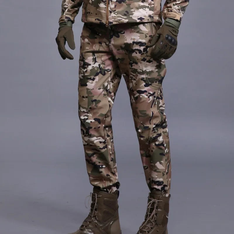 Winter Outdoor Military Tactical Men's Waterproof Pant Softshell Velvet Thermal Camping Hiking Trousers Pantalon Termico Hombre
Winter Outdoor Military Tactical Men's Waterproof Pant Softshell Velvet Thermal Camping Hiking Trousers Pantalon Termico Hombre