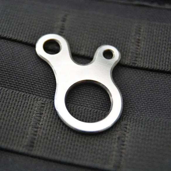 New 3 Hole EDC Survival Buckle Multi-purpose CNC Stainless Outdoor Knotting Hot Sale | Спорт и развлечения