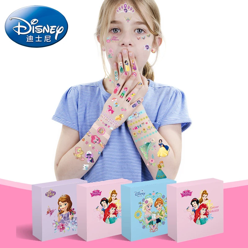 Наклейка тату Холодное сердце Disney стикер с мультяшными персонажами креативная