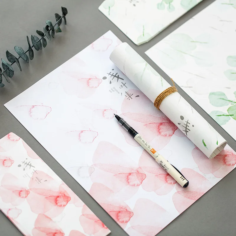 Creative Envelopes Letter Paper Set Kawaii Flower Kraft Greeting Card Envelope Weeding Gift Art School Stationary Supplies 03246
Creative Envelopes Letter Paper Set Kawaii Flower Kraft Greeting Card Envelope Weeding Gift Art School Stationary Supplies 03246