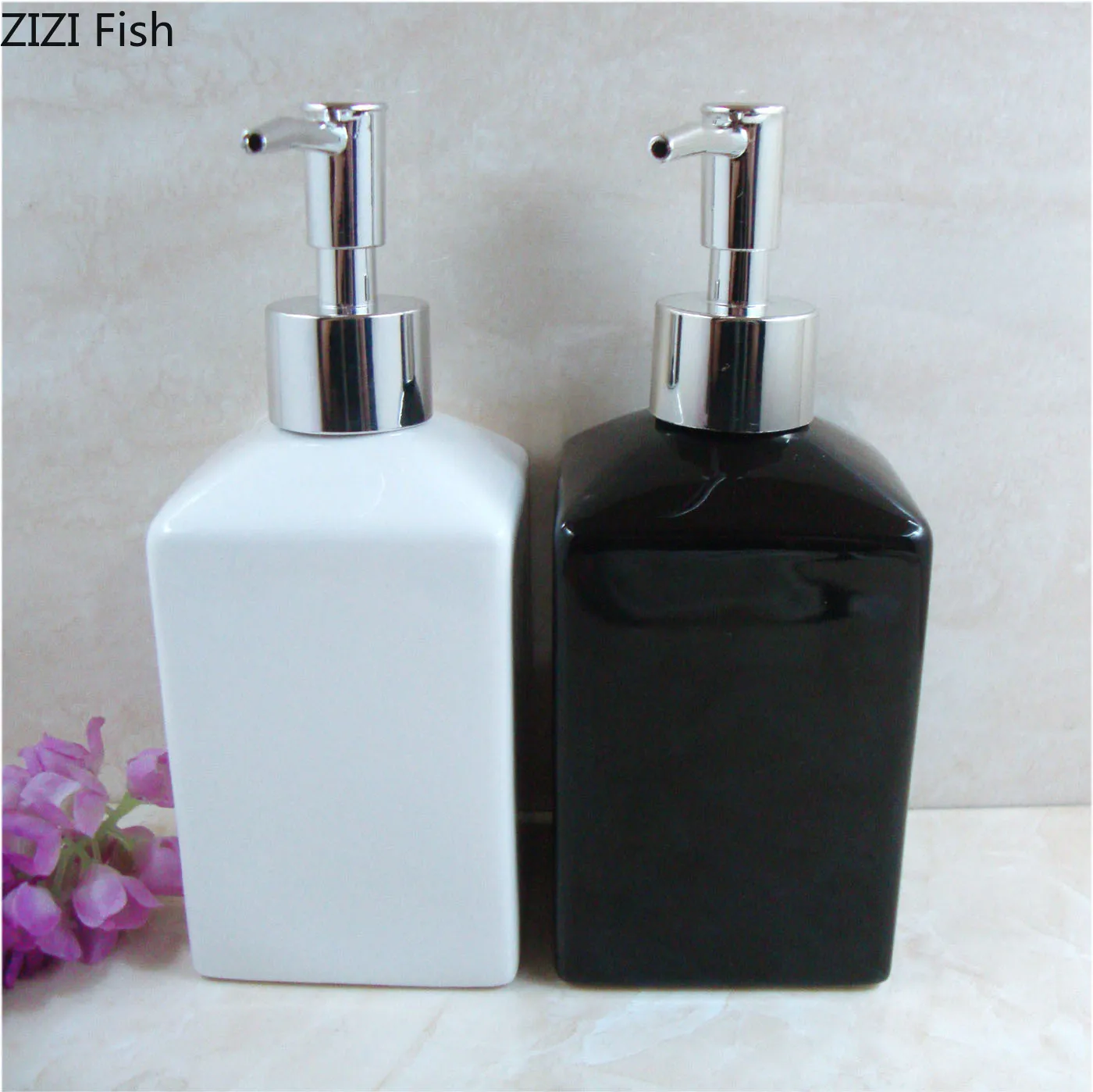 420ml Ceramics Lotion Bottles with Lotion Pump for Shampoo, Personal Care,Lotion Rectangle Bottles Home Reuse
420ml Ceramics Lotion Bottles with Lotion Pump for Shampoo, Personal Care,Lotion Rectangle Bottles Home Reuse