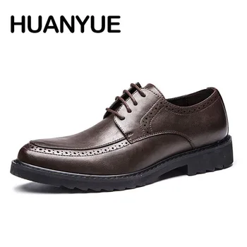 Big Size 38-46 Men Business Dress Shoes Breathable Formal Oxfords Shoes For Men Lace Up Flat Casual Leather Shoes Wedding Shoes
Big Size 38-46 Men Business Dress Shoes Breathable Formal Oxfords Shoes For Men Lace Up Flat Casual Leather Shoes Wedding Shoes