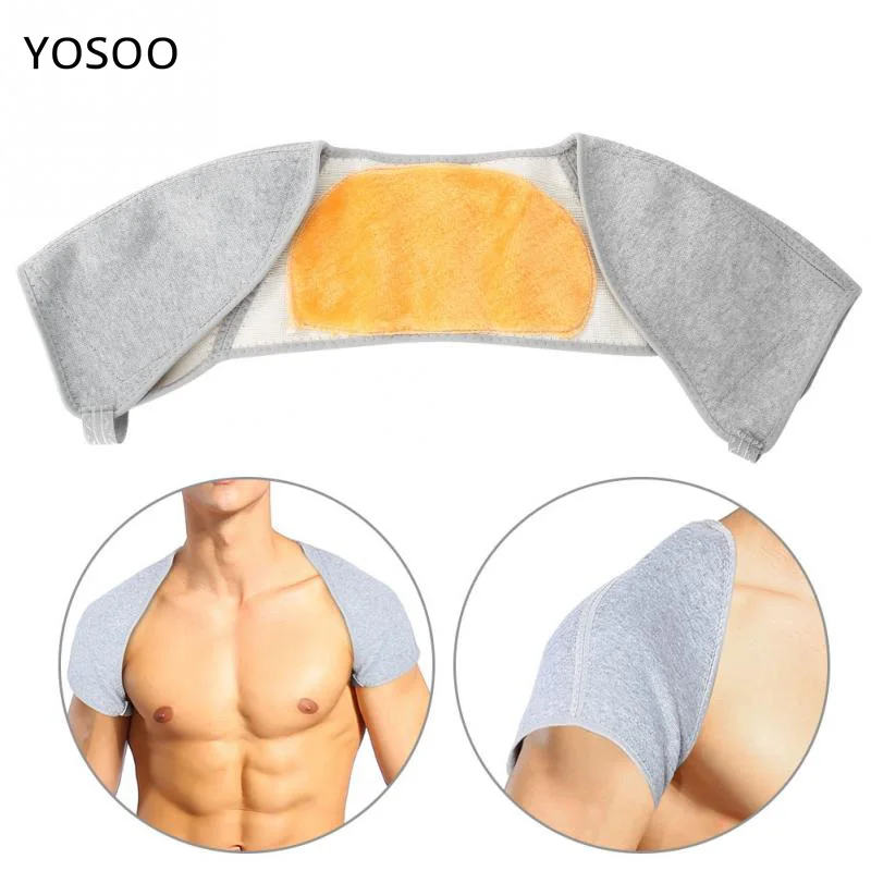 Double Shoulder Support Bamboo Carbon Gold Fleece Winter Warm Pain Relief Protective Brace
Double Shoulder Support Bamboo Carbon Gold Fleece Winter Warm Pain Relief Protective Brace