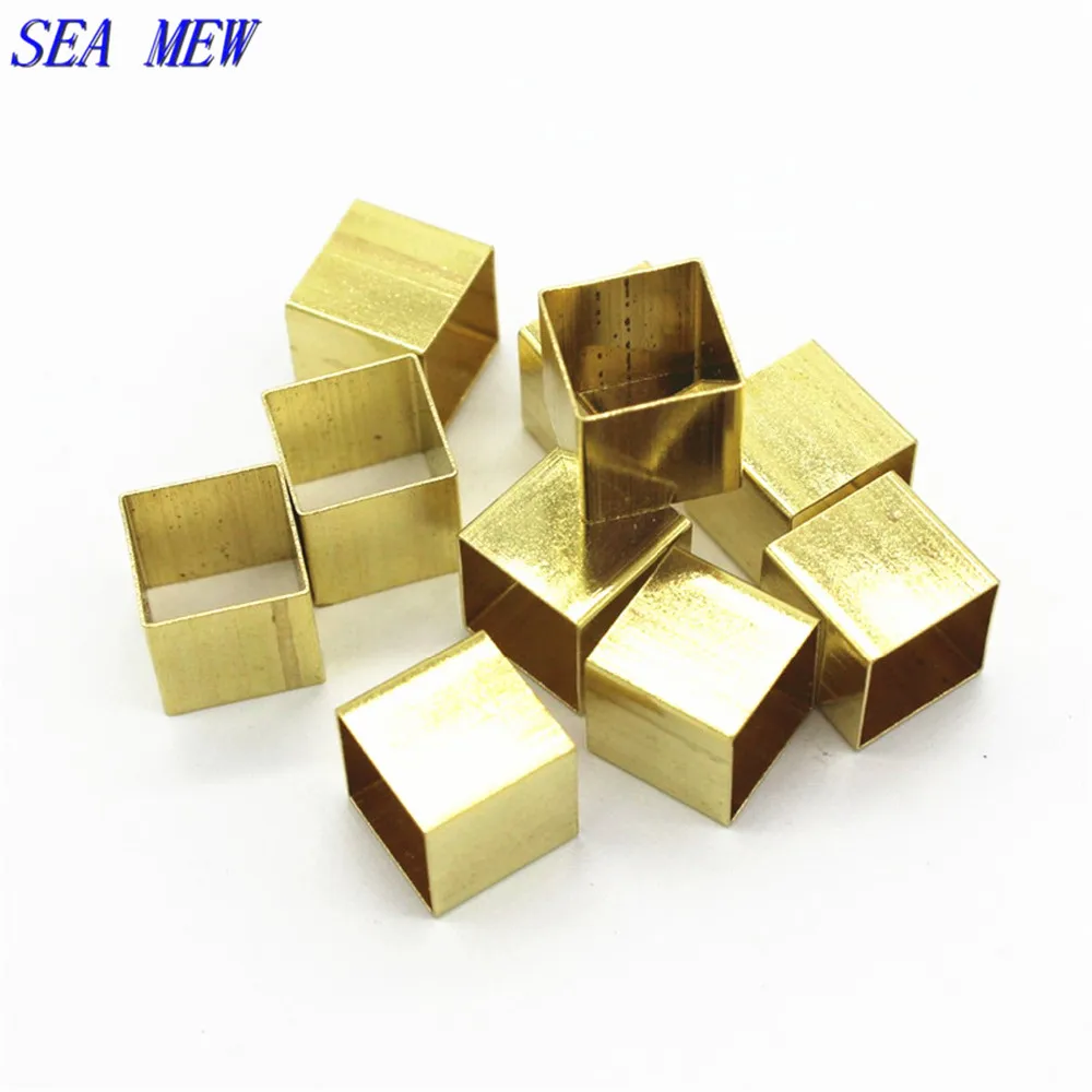 SEA MEW 10MM Raw Brass Hollow Out Square Tube Beads DIY Jewelry Findings For Jewelry Making 100PCS
SEA MEW 10MM Raw Brass Hollow Out Square Tube Beads DIY Jewelry Findings For Jewelry Making 100PCS