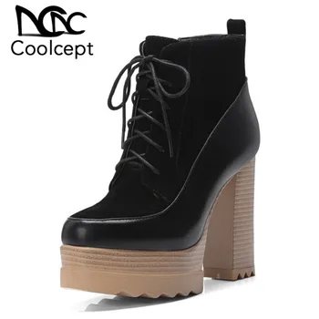 CoolCept Mature Lady Drop Ship Women Ankle Boots Zipper Thick Fur Platform Winter Boots Women Shoes Office Lady Size 32-42
CoolCept Mature Lady Drop Ship Women Ankle Boots Zipper Thick Fur Platform Winter Boots Women Shoes Office Lady Size 32-42