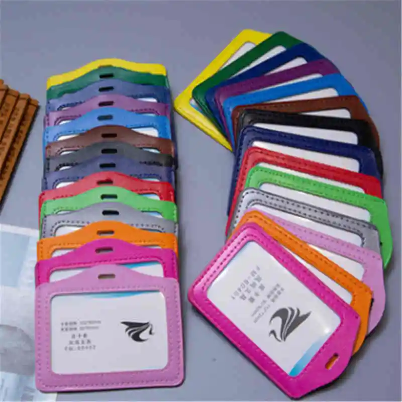 PU Leather Id Holders Case PU Business Badge Card Holder with Necklace Lanyard customize print company&office supplies
PU Leather Id Holders Case PU Business Badge Card Holder with Necklace Lanyard customize print company&office supplies