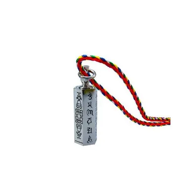 Six Words Truth Stainless Steel Sealing Bottle Mini Protective Body Hanging Bottle Pendant
Six Words Truth Stainless Steel Sealing Bottle Mini Protective Body Hanging Bottle Pendant
