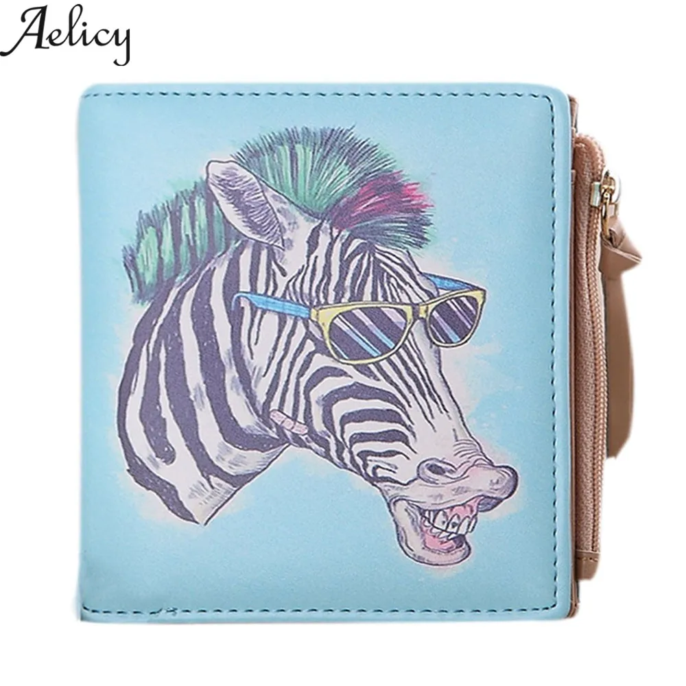 Aelicy Women Cute Zebra Wallet Small Zipper Girl Wallet Brand Designed PU Leather Women Coin Purse Female Card Holder Wallet
Aelicy Women Cute Zebra Wallet Small Zipper Girl Wallet Brand Designed PU Leather Women Coin Purse Female Card Holder Wallet
