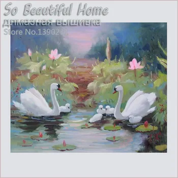 5D diy diamond mosaic painting Needlework Swan Diamond mosaic pictures of rhinestones landscape House decorationSF295 
5D diy diamond mosaic painting Needlework Swan Diamond mosaic pictures of rhinestones landscape House decorationSF295