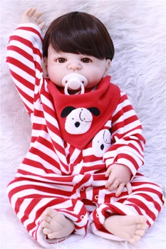NPK reborn dolls 22" full silicone body reborn baby boy dolls for children gift real true looking newborn babies alive bonecas
NPK reborn dolls 22" full silicone body reborn baby boy dolls for children gift real true looking newborn babies alive bonecas