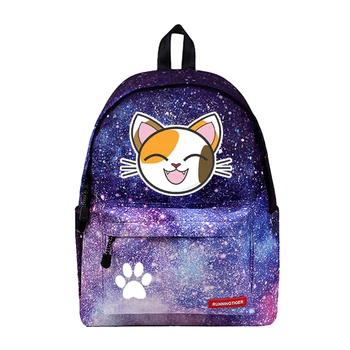 WISHOT Cartoon Cat Backpack unicorn cute lovely Cheese cat Galaxy School Bags Travel Bag Universe Space Printing
WISHOT Cartoon Cat Backpack unicorn cute lovely Cheese cat Galaxy School Bags Travel Bag Universe Space Printing