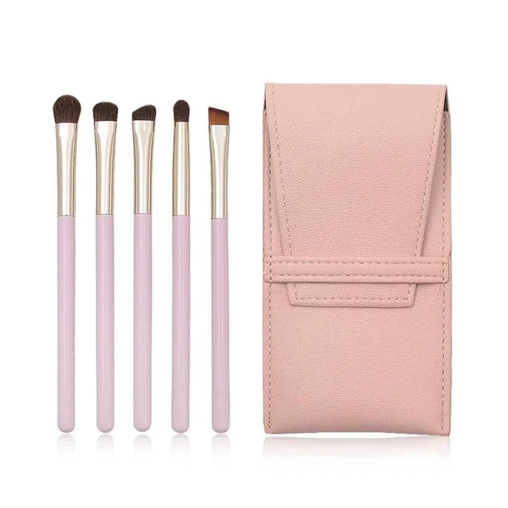 Makeup Brush Sets 5 Pcs Pink Wooden Handle Fiber Cosmetic Foundation Powder Blush Eye Shadow Lip Blend Brush Tool
Makeup Brush Sets 5 Pcs Pink Wooden Handle Fiber Cosmetic Foundation Powder Blush Eye Shadow Lip Blend Brush Tool