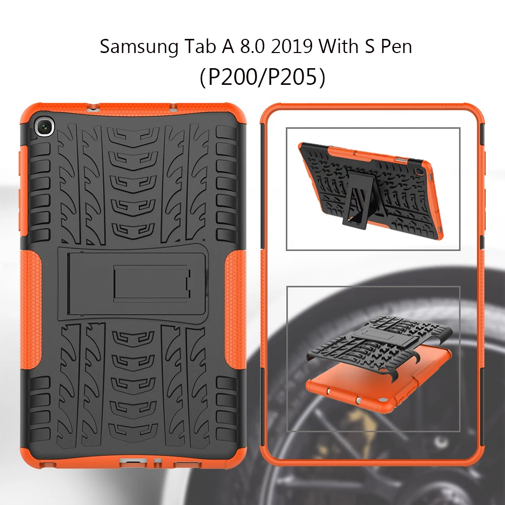 Kickstand Case for Samsung Galaxy Tab A 8 With S Pen 2019 8.0 inch Heavy Duty Armor Cover for Samsung SM-P200 SM-P205 Funda Capa
Kickstand Case for Samsung Galaxy Tab A 8 With S Pen 2019 8.0 inch Heavy Duty Armor Cover for Samsung SM-P200 SM-P205 Funda Capa