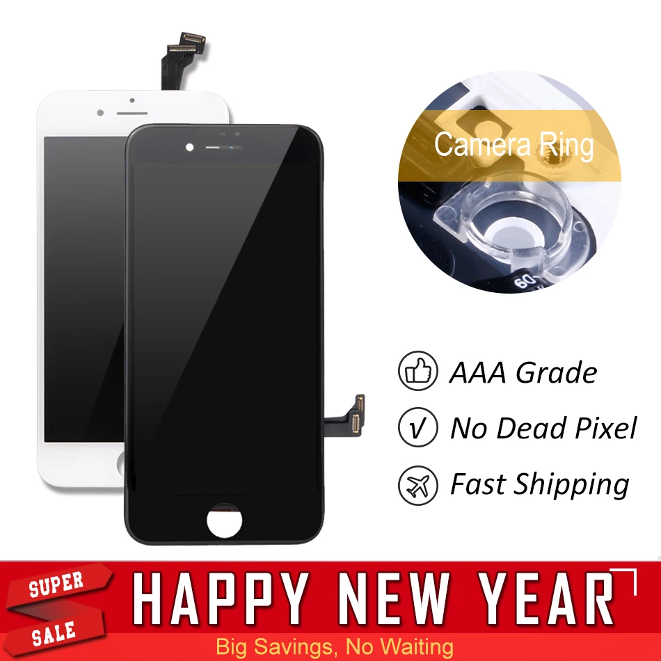 LCD Screen for iPhone 6 Display Module 7 Digitizer Assembly Replacement 5 5s for iPhone 6P 7P Touch Panel Parts 6Plus 7Plus
LCD Screen for iPhone 6 Display Module 7 Digitizer Assembly Replacement 5 5s for iPhone 6P 7P Touch Panel Parts 6Plus 7Plus