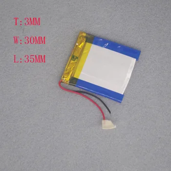 3.7 V Polymer Lithium Battery 303035 CarLog BL960 Ling F8 suitable for charging built-in battery
3.7 V Polymer Lithium Battery 303035 CarLog BL960 Ling F8 suitable for charging built-in battery
