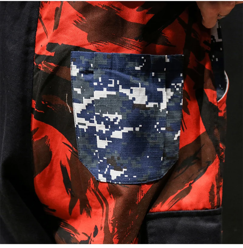 Camo Pants Man Hip Hop Ankle (20)