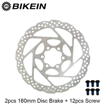 BIKEIN 2 Pcs Mountain Bike Hydraulic Disc Brake Rotor Stainless Steel For SHIMANO M430/M590 MTB Bicycle Disc Brake With Screws
BIKEIN 2 Pcs Mountain Bike Hydraulic Disc Brake Rotor Stainless Steel For SHIMANO M430/M590 MTB Bicycle Disc Brake With Screws