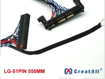10pcs x 51Pin LCD LVDS Cable HD Large Size TV Monitor Controller Borad Cable 550mm for LG Panel
10pcs x 51Pin LCD LVDS Cable HD Large Size TV Monitor Controller Borad Cable 550mm for LG Panel