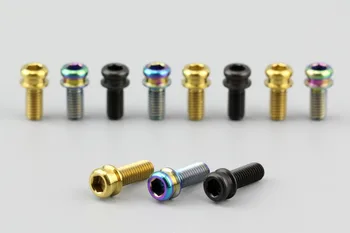 2Pcs M5 Titanium Alloy Allen Screw Ti Hex Socket Cap Bolt Inner Hexagon Screws Bolts Gold Black Multicolor 3 Colors High Quality
2Pcs M5 Titanium Alloy Allen Screw Ti Hex Socket Cap Bolt Inner Hexagon Screws Bolts Gold Black Multicolor 3 Colors High Quality