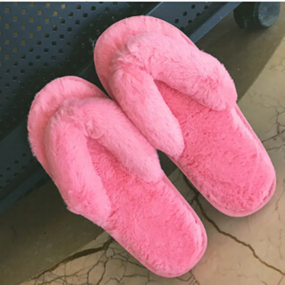 2019 Women's Slippers Winter Home Casual Shoes With Fur Imitation Fur Plush House Spa Flip Flops Fahion Slipper Shoes Hot Warm
2019 Women's Slippers Winter Home Casual Shoes With Fur Imitation Fur Plush House Spa Flip Flops Fahion Slipper Shoes Hot Warm