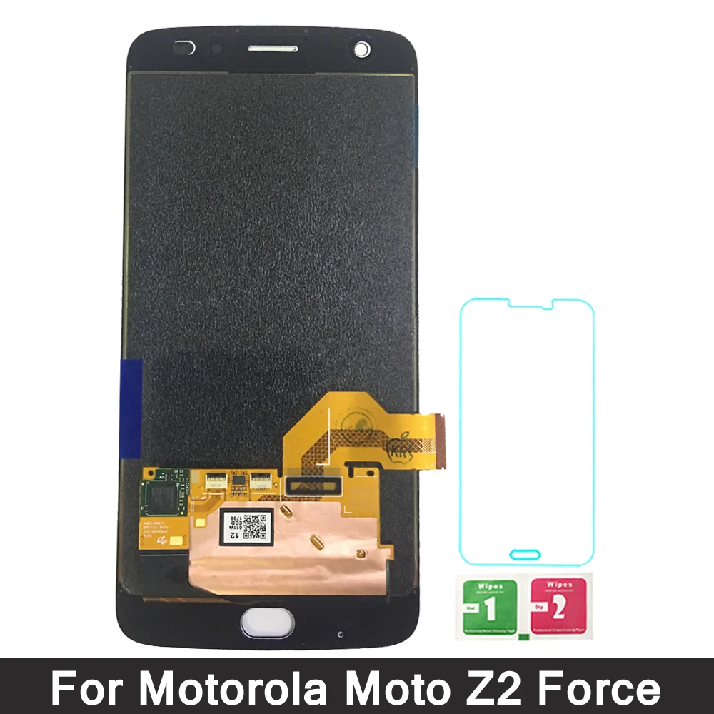 LCD Display For Motorola Moto Z2 Force Touch Screen Digitizer Assembly Replacement For Moto Z2 Force XT1789 LCD
LCD Display For Motorola Moto Z2 Force Touch Screen Digitizer Assembly Replacement For Moto Z2 Force XT1789 LCD