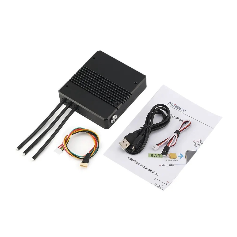 HGLRC FLIPSKY FSESC V6.6 60A ESC with Aluminium Case for Electric Skateboard RC Car Boat Drone E-bike E-scooter Robot
HGLRC FLIPSKY FSESC V6.6 60A ESC with Aluminium Case for Electric Skateboard RC Car Boat Drone E-bike E-scooter Robot